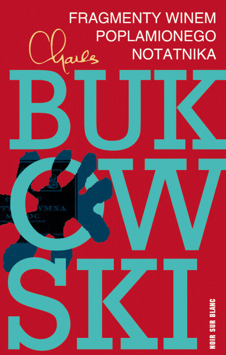 Fragmenty winem poplamionego notatnika